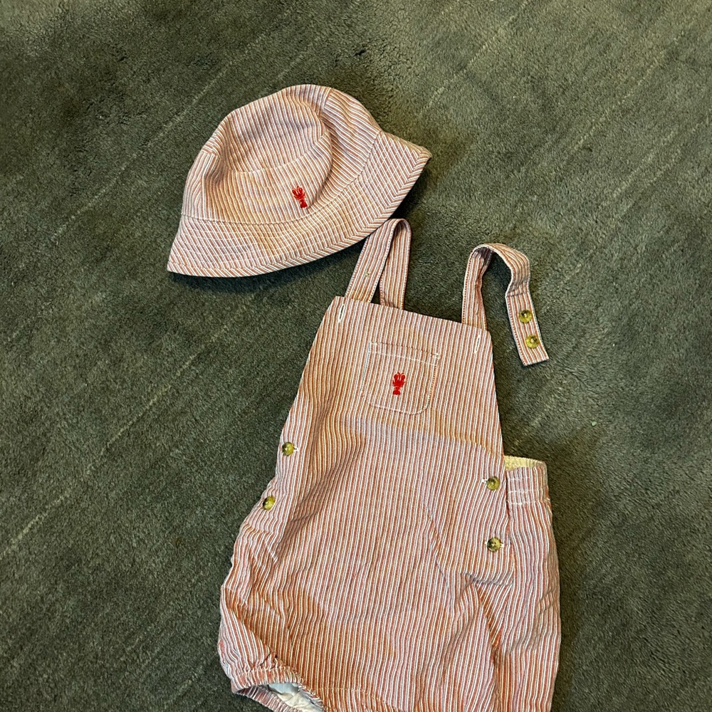 Lobster Baby Romper and Hat Set Janie & Jack
